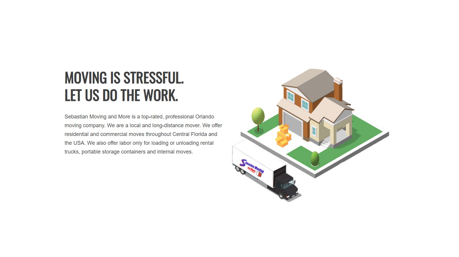 Sebastian Moving and More - Moving in Orlando